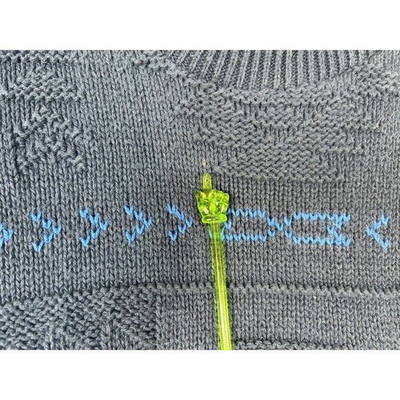 VTG Woolrich Sweater Men's Sz XL Crewneck Southwest Aztec Cabincore Grandpa - Picture 3 of 11